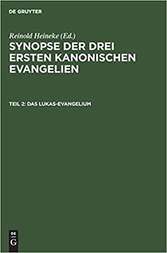 Das Lukas-Evangelium: mit den Parallelen aus dem Matthäus-Evangelium, aus: Synopse der drei ersten kanonischen Evangelien : mit Parallelen aus dem Johannes-Evangelium, Teil 2