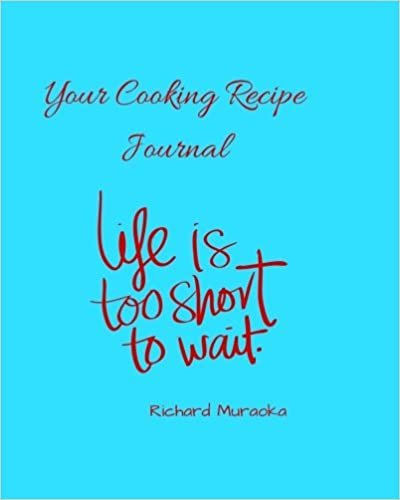 your cooking recipe journal