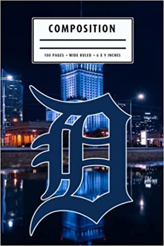 Weekly Planner Composition : Detroit Tigers Notebook- To My Baseball Son , To My Baseball Dad - Baseball Notebook #7
