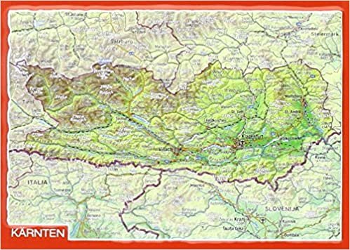 Reliefpostkarte Kärnten