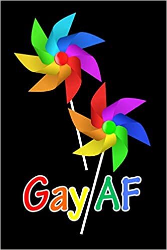 Gay AF: LGBTQ Gift Notebook for Friends and Family