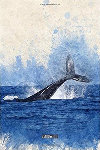 Blank Sketchbook for Drawing, Sketching or Doodling, Writing or Painting: Whale Ocean Motif (Vol. 149)| 100 Pages, 6" x 9" | Sketch Books for Students ... and Journal White Paper for kids and adults