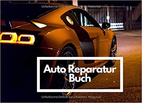 Auto Reparatur Buch: Reparatur Log buch , 8,25 X 6 Rekord buch für PKW, LKW, Motorräder und andere Fahrzeuge