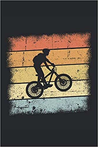 Notizbuch: Blanko Notizheft kariert mit Mountain Bike Cover |120 karierte Seiten | Softcover | A5 Format | schönes Cover indir