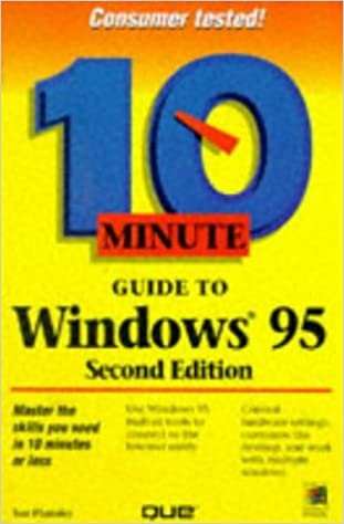 10 Minute Guide to Windows 95 (SAMS TEACH YOURSELF IN 10 MINUTES)