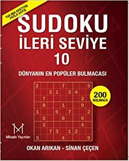 Sudoku İleri Seviye 10: Dünyanın En Popüler Bulmacası