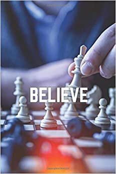 Believe in Yourself: Inspiration Notebook,Unique Notebook,Journal, Diary (110 Pages, Blank, 6 x 9) indir