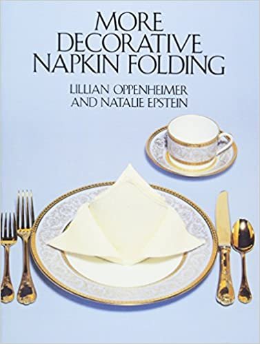 More Decorative Napkin Folding (Dover Craft Books)