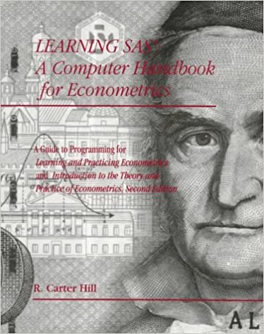 Learning Sas: A Computer Handbook for Econometrics: A Computer Handbook for Learning and Practising Econometrics