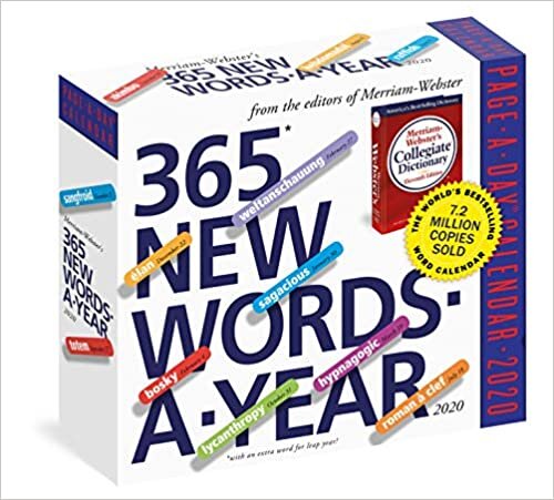 2020 365 New Words-A-Year Page-A-Day Calendar
