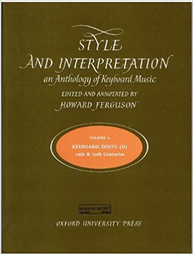 Style and Interpretation: An Anthology of Keyboard Music : Duets of the 19th and 20th Century: 006