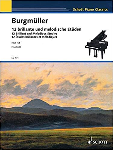 12 Brilliant and Melodious Studies, Op. 105