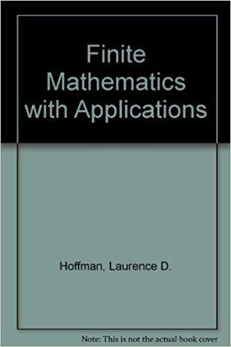 Finite Mathematics With Applications indir