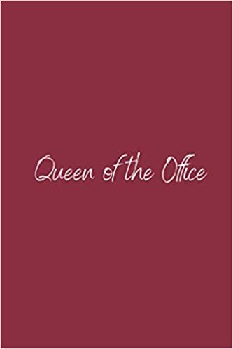 Queen of the Office: Lined notebook | 6x9 inches |120 Pages