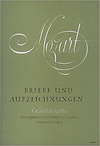 Mozart - Briefe und Aufzeichnungen Gesamtausgabe 4 Bände
