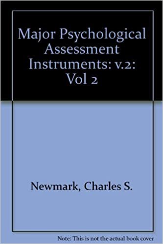 Major Psychological Assessment Instruments: v.2: Vol 2