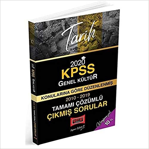 2020 KPSS Tarih Konularına Göre Düzenlenmiş Tamamı Çözümlü Çıkmış Sorular