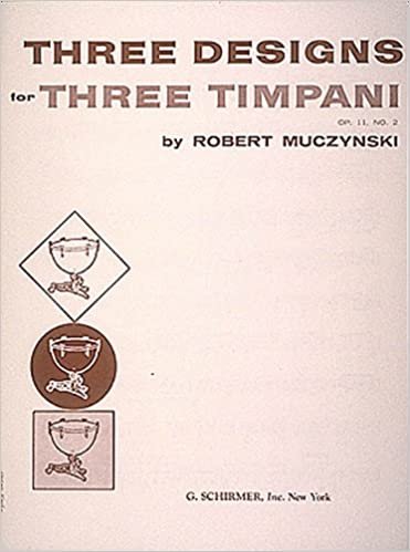 Designs for 3 Timpani, Op. 11, No. 2: (one Player)