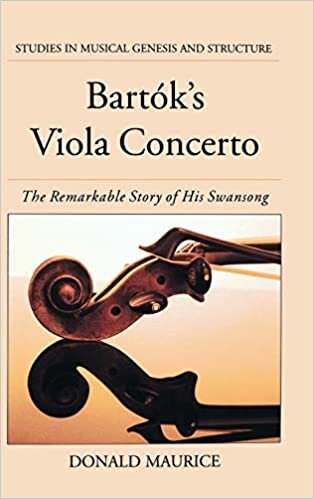 Bartok's Viola Concerto: The Remarkable Story of His Swansong (Studies in Musical Genesis, Structure & Interpretation)