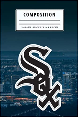 New Year Weekly Timesheet Record Composition : Chicago White Sox Notebook | Christmas, Thankgiving Gift Ideas | Baseball Notebook #28