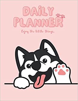 Daily Planner: Cute Daily Weekly Monthly Planner 8.5x11 inch - Large pages for Planners to Note, Scheduling, Organizing
