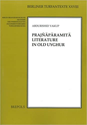 Prajnaparamita Literature in Old Uyghur (Berliner Turfantexte)