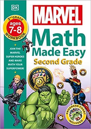 Marvel Math Made Easy, Second Grade: Join the Marvel Super Heroes and Make Math Your Superpower! indir