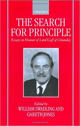 The Search for Principle: Essays in Honour of Lord Goff of Chieveley indir