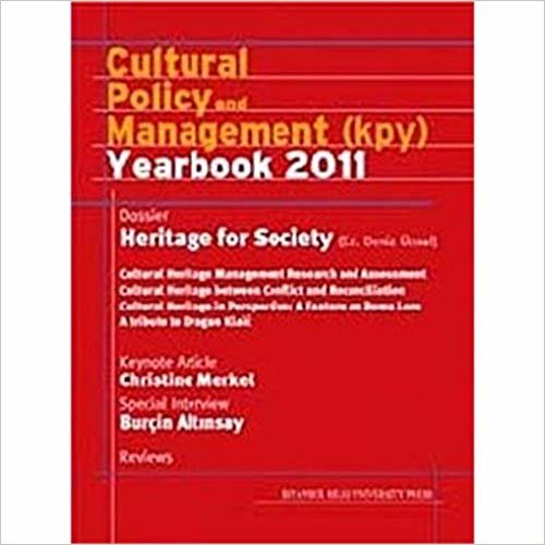 Cultural Policy and Management (KPY) Year Book 2011 indir