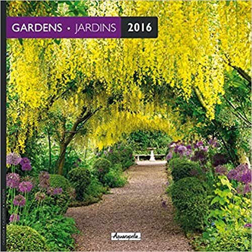 Aquarupella: Gärten 2016: 30x30 cm Broschürenkalender