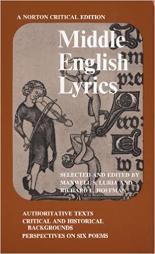 Middle English Lyrics (Norton Critical Editions)