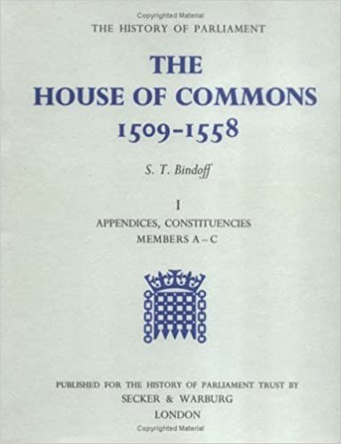 History of Parliament, 1509-58 (The History of Parliament)