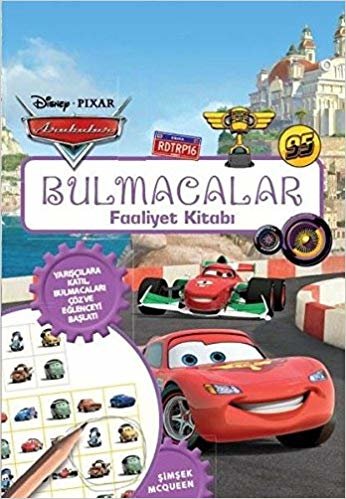 Disney Arabalar - Bulmalacar Faaliyet Kitabı: Şimşek Mcqueen