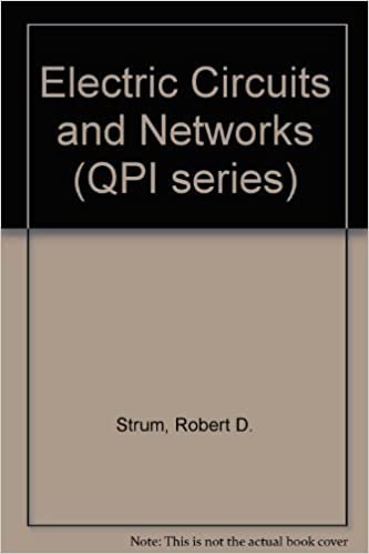 Electric Circuits and Networks (QPI series)