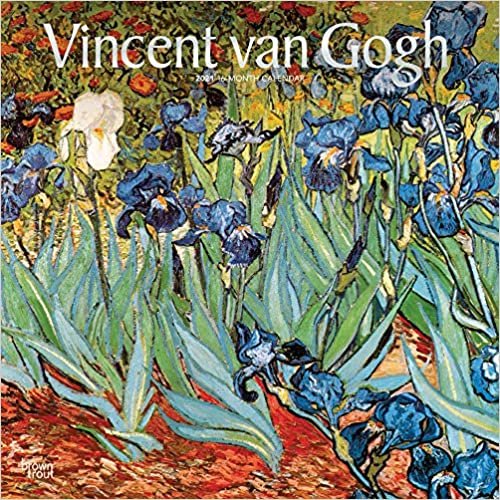 Vincent van Gogh 2021 - 16-Monatskalender: Original BrownTrout-Kalender [Mehrsprachig] [Kalender] (Wall-Kalender) indir