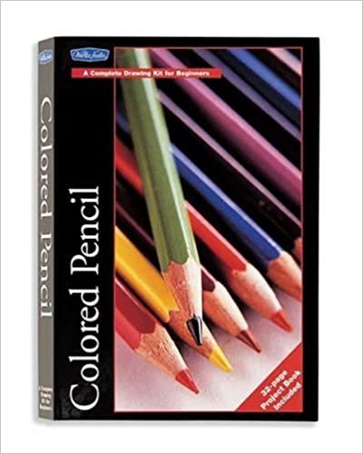 Colored Pencil Drawing Kit : 6 Colored Pencils, Book, Rubber Eraser, Pencil Sharpener, Drawing Paper: A Complete Kit for Beginning Artists (Walter Foster Art Kits)