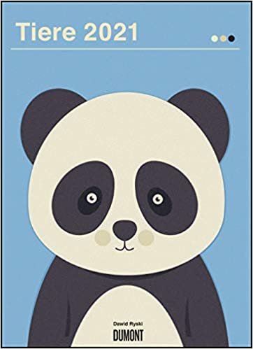 Dawid Ryski: Tiere 2021 - Kinder-Kalender - Poster-Format