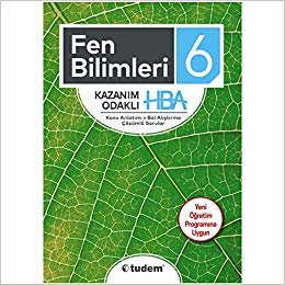 6.Sınıf Fen Bilimleri Kazanım Odaklı Hba Konu Anlatımlı 2020 indir