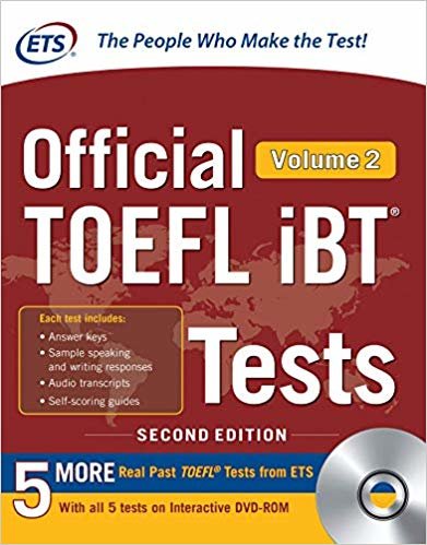 Official TOEFL IBT Tests Volume 2 with DVD 2e indir