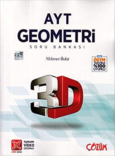 Çözüm 3D AYT Geometri Soru Bankası Yeni