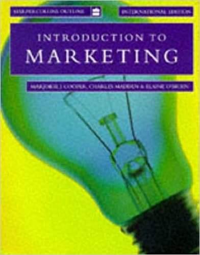 Introduction to Marketing (Outline S.) indir