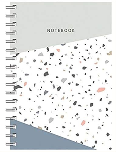 Terrazzo spiraalboek klein (lijnen) / Terrazzo petit carnet à spirale (ligné): Notebook (COUVERTURE TERRAZZO)