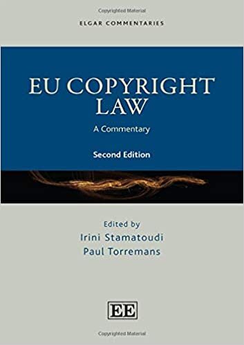 Eu Copyright Law: A Commentary (Elgar Commentaries)