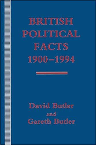 British Political Facts 1900-1994 (Palgrave Historical and Political Facts)