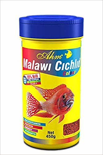 Ahm Malawi Cichlid Granulat Colour Renklendirici Balık Yemi 500 ml