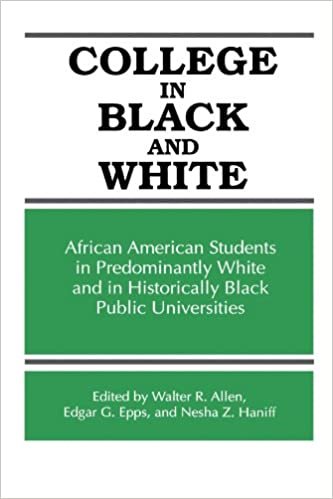 College in Black and White: African American Students in Predominantly White and Historically Black Public Universities (Frontiers in Education): ... (SUNY series, Frontiers in Education) indir