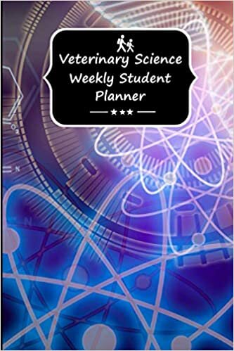 Veterinary Weekly Student Planner: helps you to keep track of your assignments and qualifications