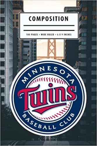 Weekly Planner Composition : Minnesota Twins Notebook- To My Baseball Son , To My Baseball Dad - Baseball Notebook #18