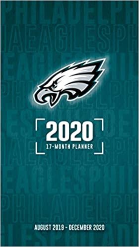 Philadelphia Eagles 2020 17-Month Planner August 2019-December 2020
