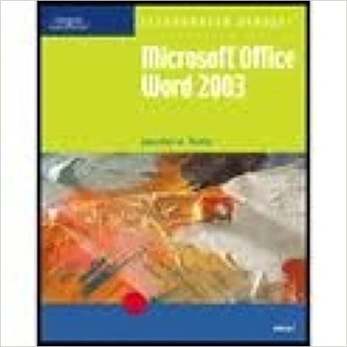 Microsoft Word 2003: Illustrated Brief indir